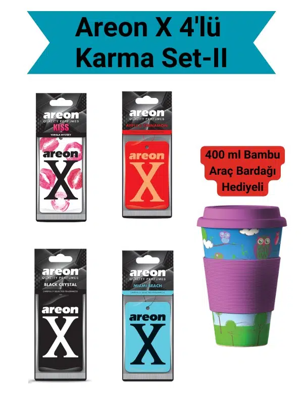 Areon X 4'lü Süper Karma Set II