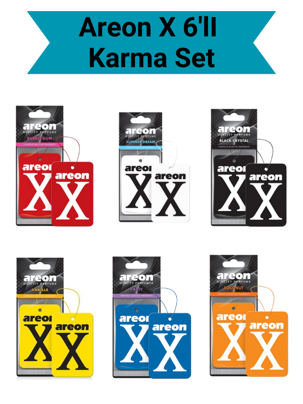 Areon X 6'li Süper Karma Set