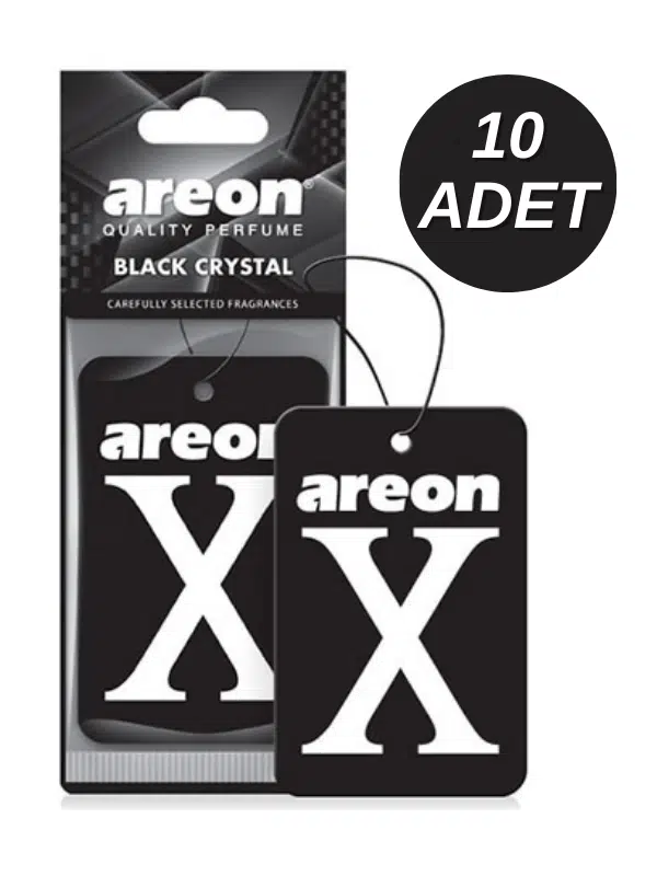 Areon X Black Crystal 10'lu Oto Araç Kokusu