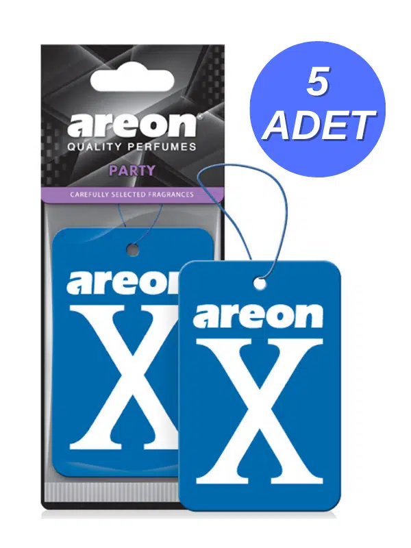 Areon X Party 5'li Oto Araç Kokusu