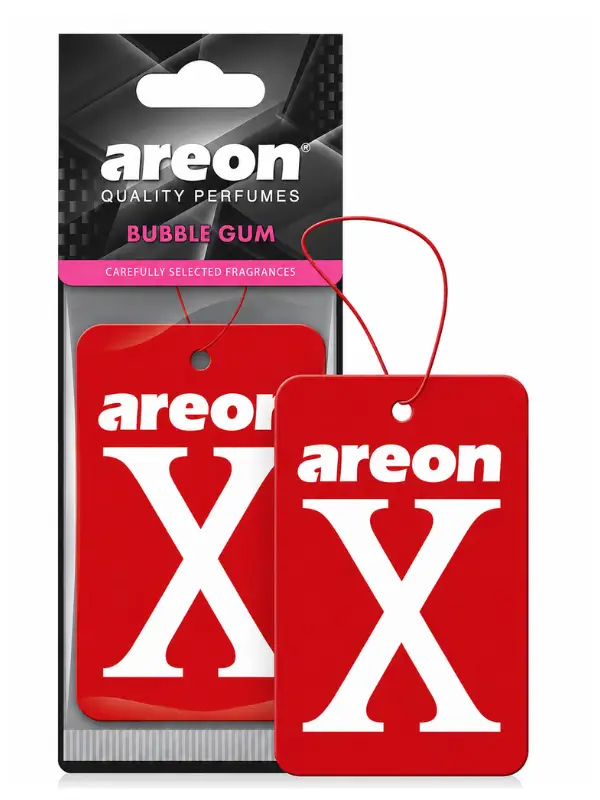 Areon X Bubble Gum (Kirmizi) Oto Araç Kokusu