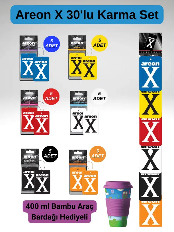 Areon X Display 30'lu Karma Set