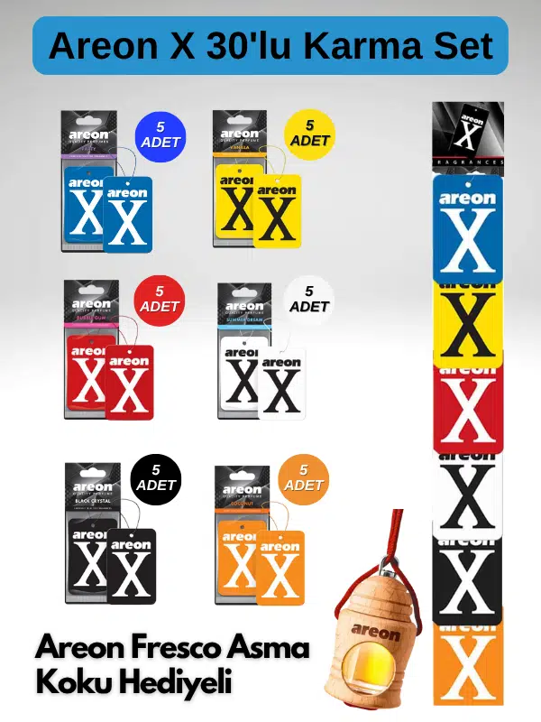 Areon X Display 30'lu Karma Set