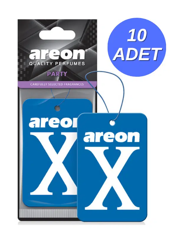 Areon X Party 10'lu Oto Araç Kokusu
