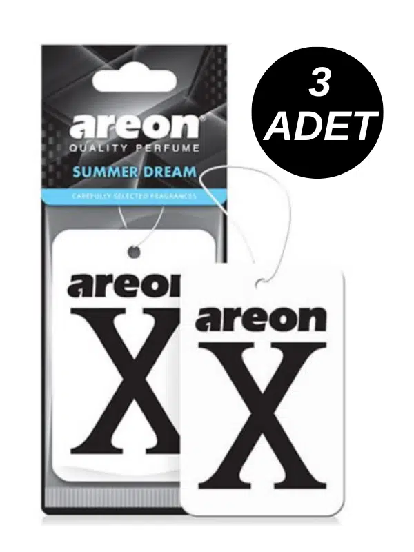 Areon X Summer Dream 3'lü Oto Araç Kokusu