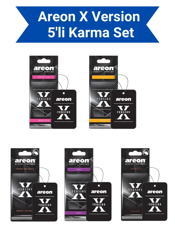 Areon X Version 5'li Karma Set