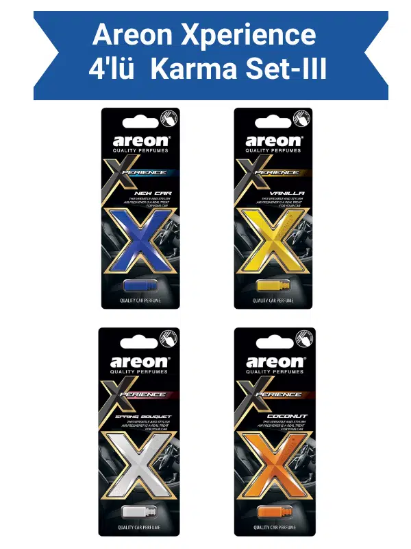 Areon Xperience 4'lü Karma Set-III
