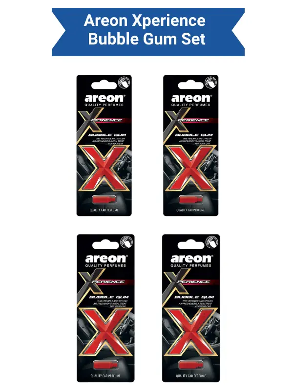Areon Xperience Bubble Gum 4'lü Set